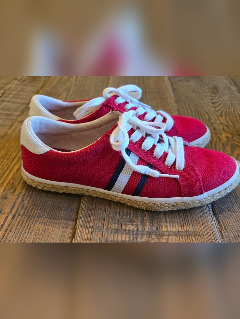 Tommy Hilfiger Espadrille Sneakers W 8.5